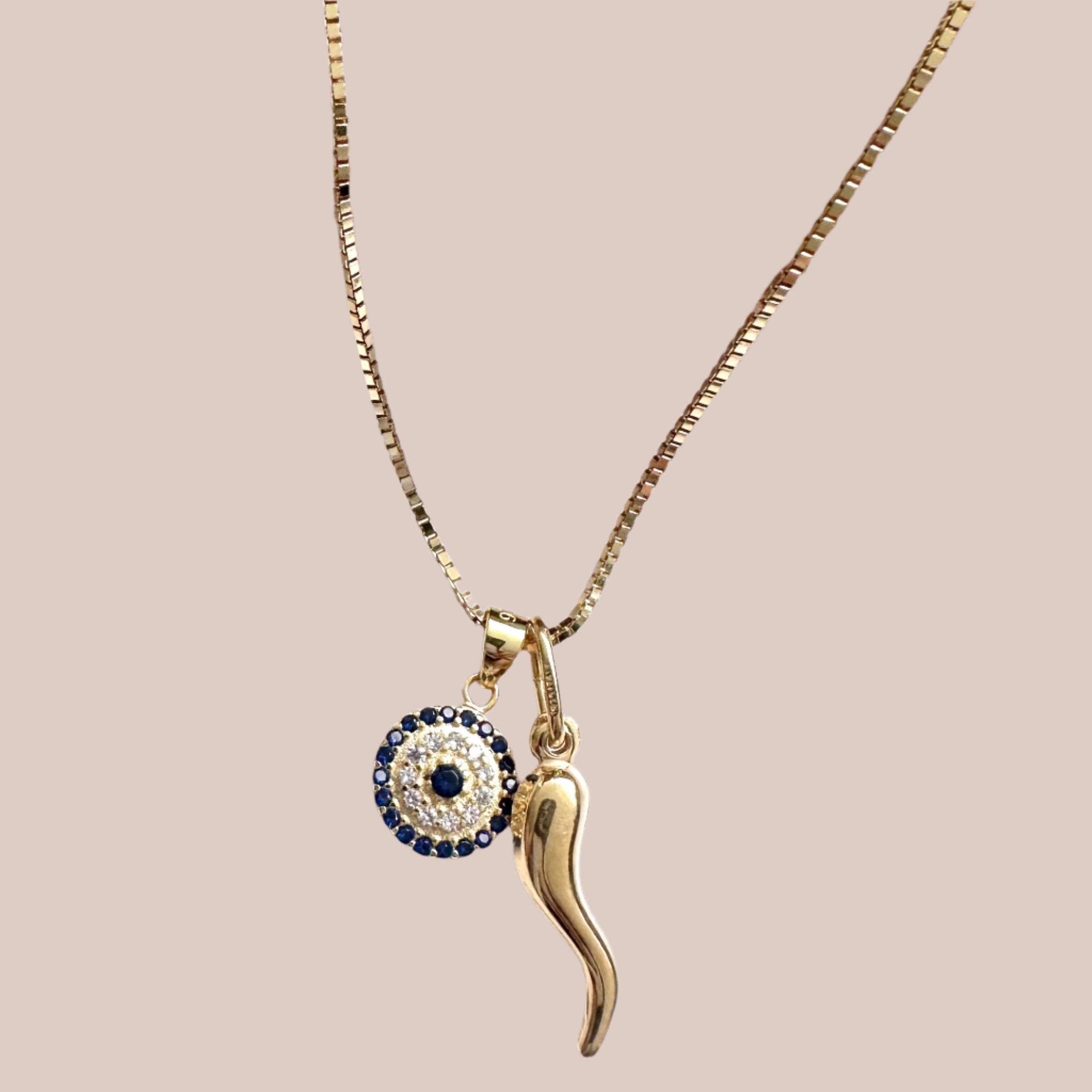 Horn of Protection Necklace - Sara Saltos Jewelry Horn of Protection Necklace - Sara Saltos Jewelry