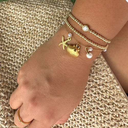 Seashell Bliss Bracelet - Sara Saltos Jewelry