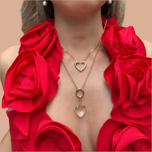 Open Heart Necklace-Sold Out - Sara Saltos Jewelry Open Heart Necklace-Sold Out - Sara Saltos Jewelry