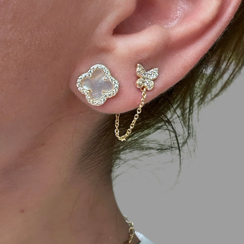 Clover Glow White - Sara Saltos Jewelry