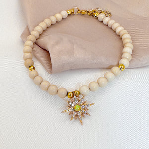 Stardust Spark Jasper Beads Bracelet Stardust Spark Jasper Beads Bracelet