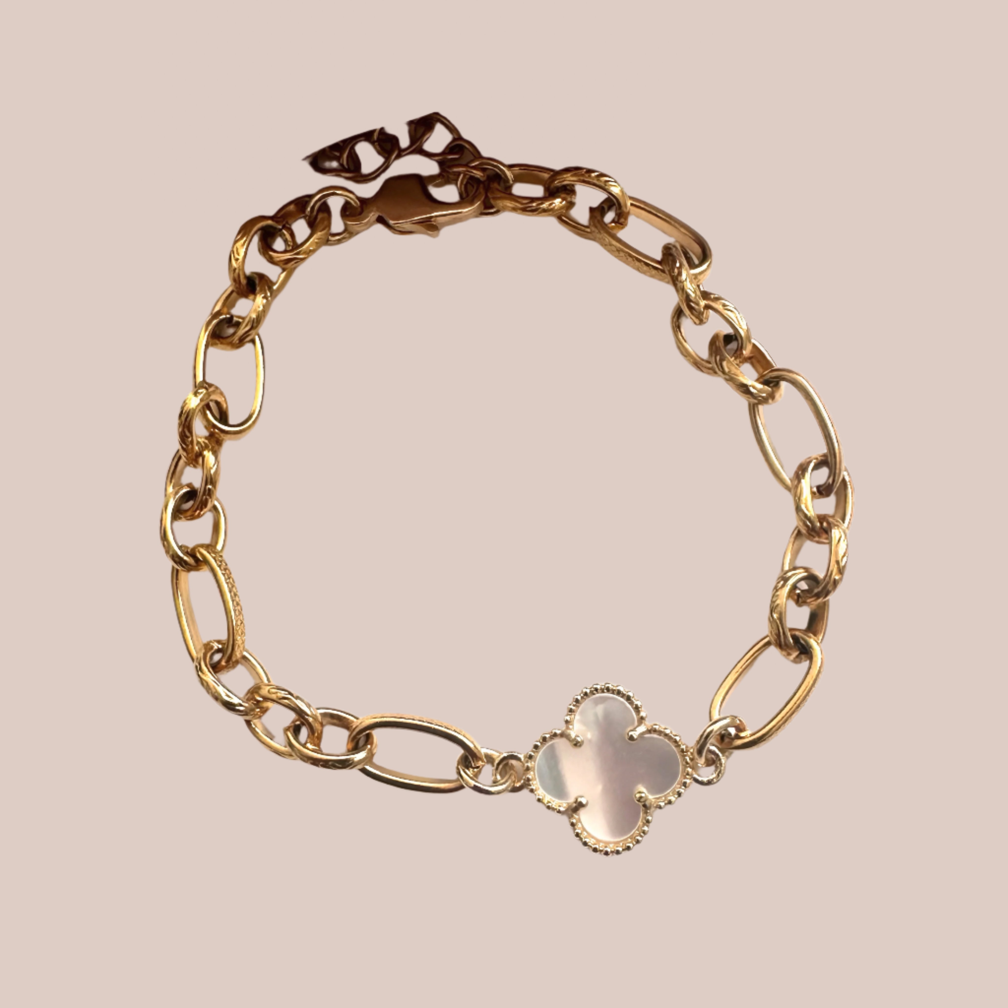 White Blossom Bracelet - Sara Saltos Jewelry White Blossom Bracelet - Sara Saltos Jewelry