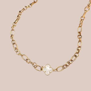 White Blossom Necklace - Sara Saltos Jewelry White Blossom Necklace - Sara Saltos Jewelry
