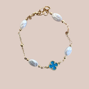 Spring Clover Bracelet - Sara Saltos Jewelry Spring Clover Bracelet - Sara Saltos Jewelry
