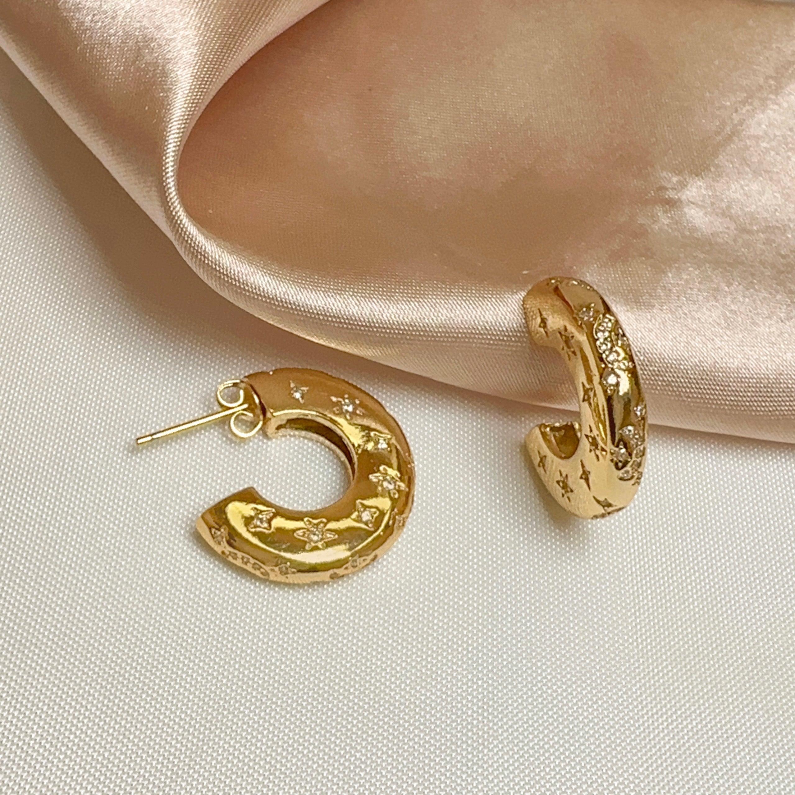 Celestial Open Hoops Celestial Open Hoops