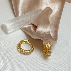 Dazzle Hoops - Sara Saltos Jewelry Dazzle Hoops - Sara Saltos Jewelry