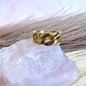 Cuban Ring - Sara Saltos Jewelry Cuban Ring - Sara Saltos Jewelry