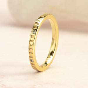 Moon Phases Ring-Out of Stock - Sara Saltos Jewelry Moon Phases Ring-Out of Stock - Sara Saltos Jewelry