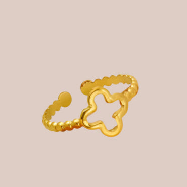 Luxe Clover Ring