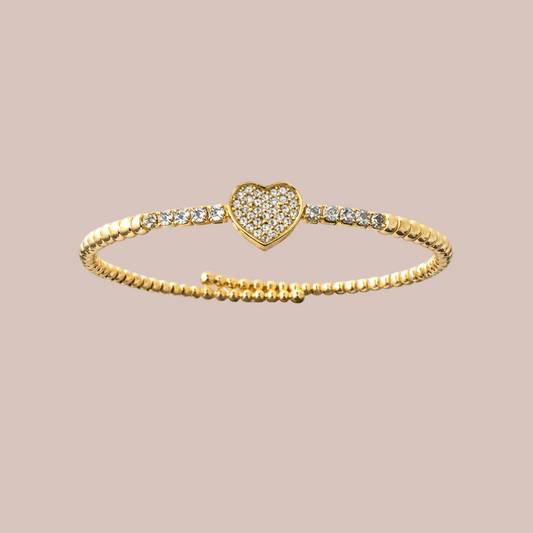 Heart Luxe Bangle