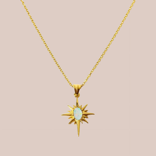 Aurora Opal Necklace
