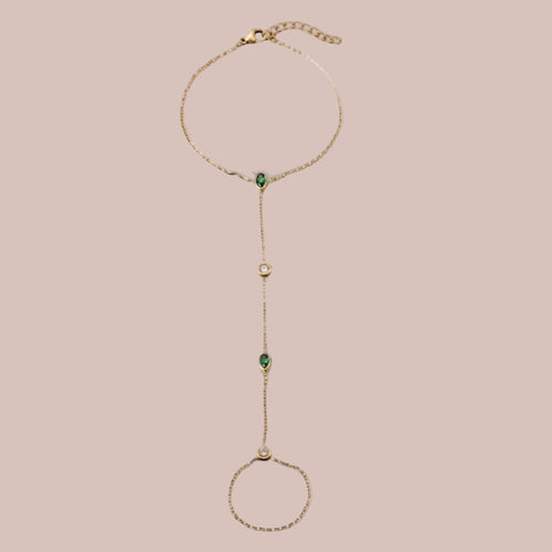 Luna Verde Hand chain.