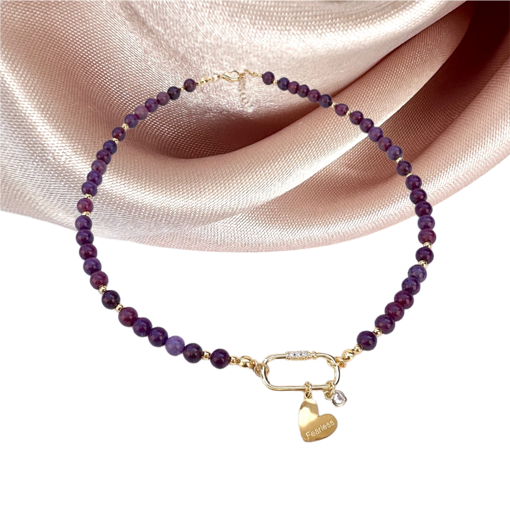 Fearless Aura Necklace - Sara Saltos Jewelry