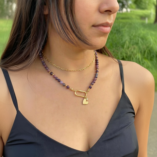 Fearless Aura Necklace - Sara Saltos Jewelry