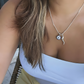 Horn of Protection Necklace-Silver