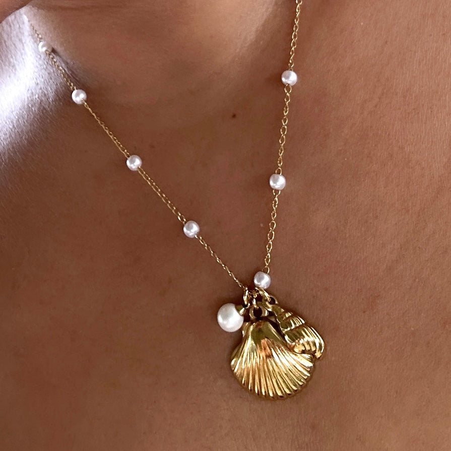 Seashell Bliss ketting - Uitverkocht