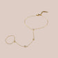 Luna Blanca Hand chain.
