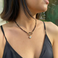 Midnight Lock Necklace - Sara Saltos Jewelry