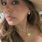 Pearl Tear Drop studs - Sara Saltos Jewelry