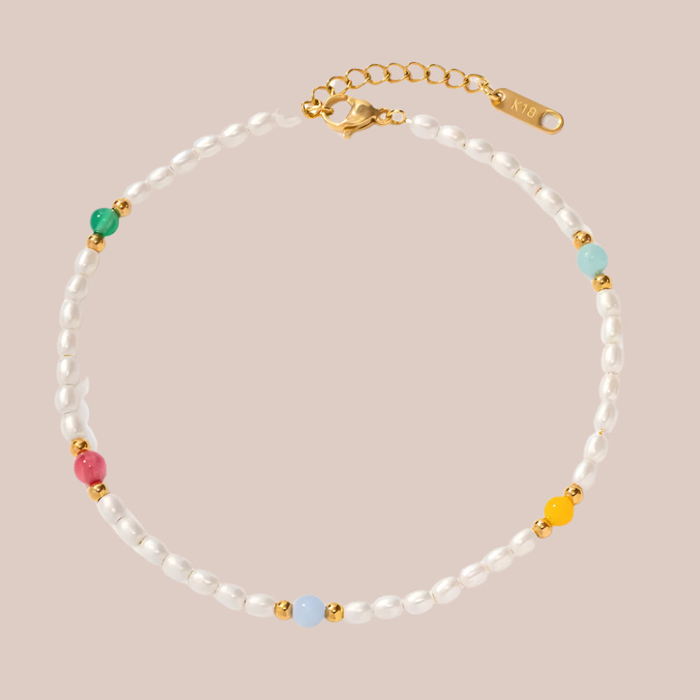 The Sea Pearls Anklet