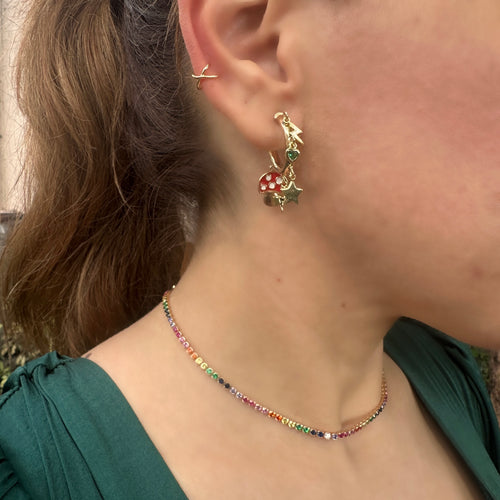 Magical Charms Earrings - Sara Saltos Jewelry