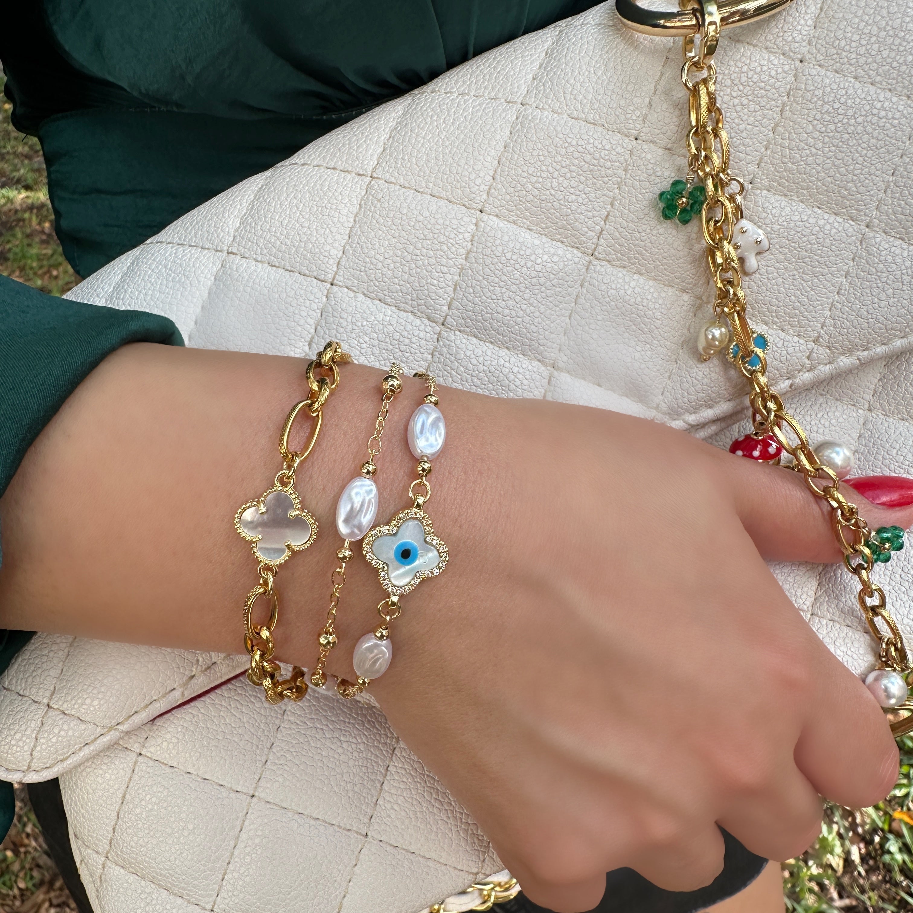 Celestial Eye Bracelet - Sara Saltos Jewelry