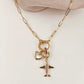 Wanderlust Heart Necklace - Sara Saltos Jewelry