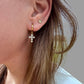 Blessed Pearls Mini Hoops - Sara Saltos Jewelry