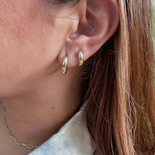 Sleek Huggies - Sara Saltos Jewelry