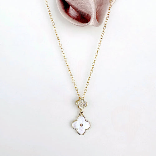 Pure White Luck Necklace - Sara Saltos Jewelry