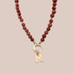 Spring Bloom Initial Necklace - Sara Saltos Jewelry