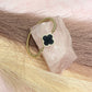 Good Luck Clover Bracelet - Sara Saltos Jewelry