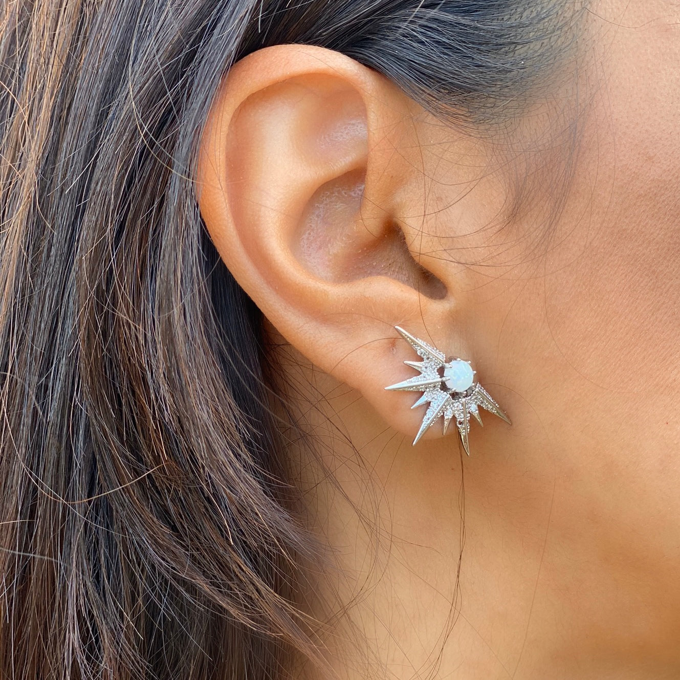 Goddess Spikes Earrings