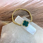 Good Luck Clover Bracelet - Sara Saltos Jewelry